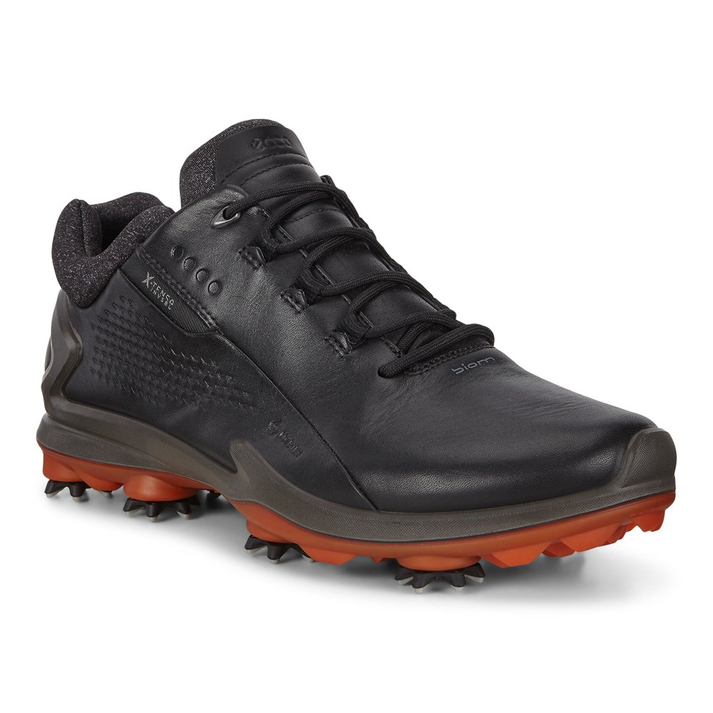 Zapatos De Golf Hombre - ECCO Biom G3 Cleated - Negros - RQS309426